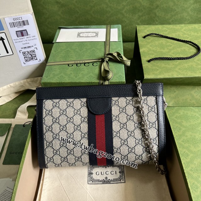 gucci專櫃新款單肩斜挎女包 古馳Ophidia系列GG鏈條包 jcp1823